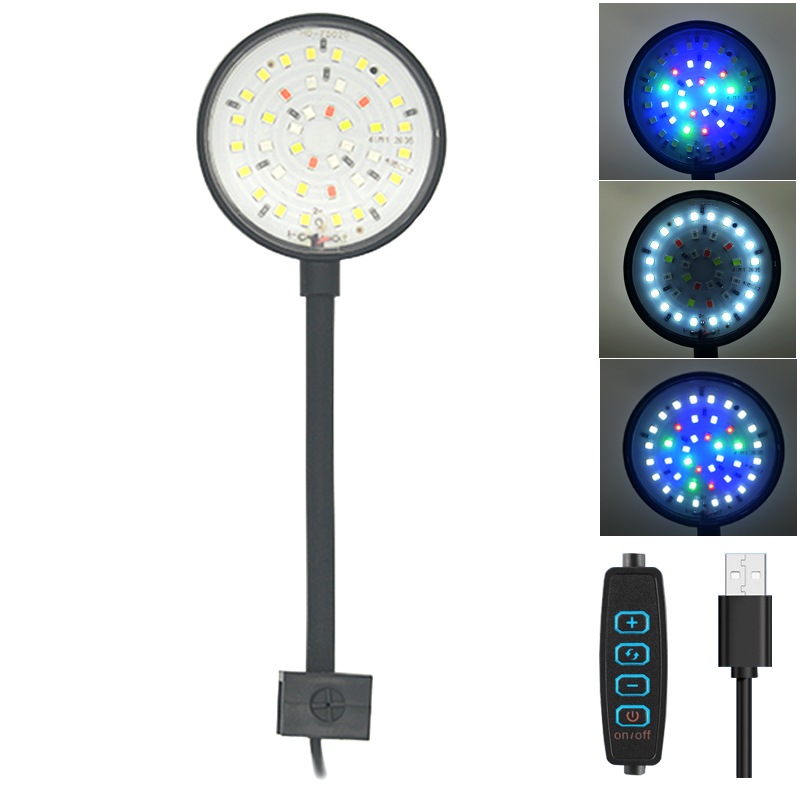 Aquarium Plant Grow Light - USB Aquarium LED Lampe Aquarium Licht