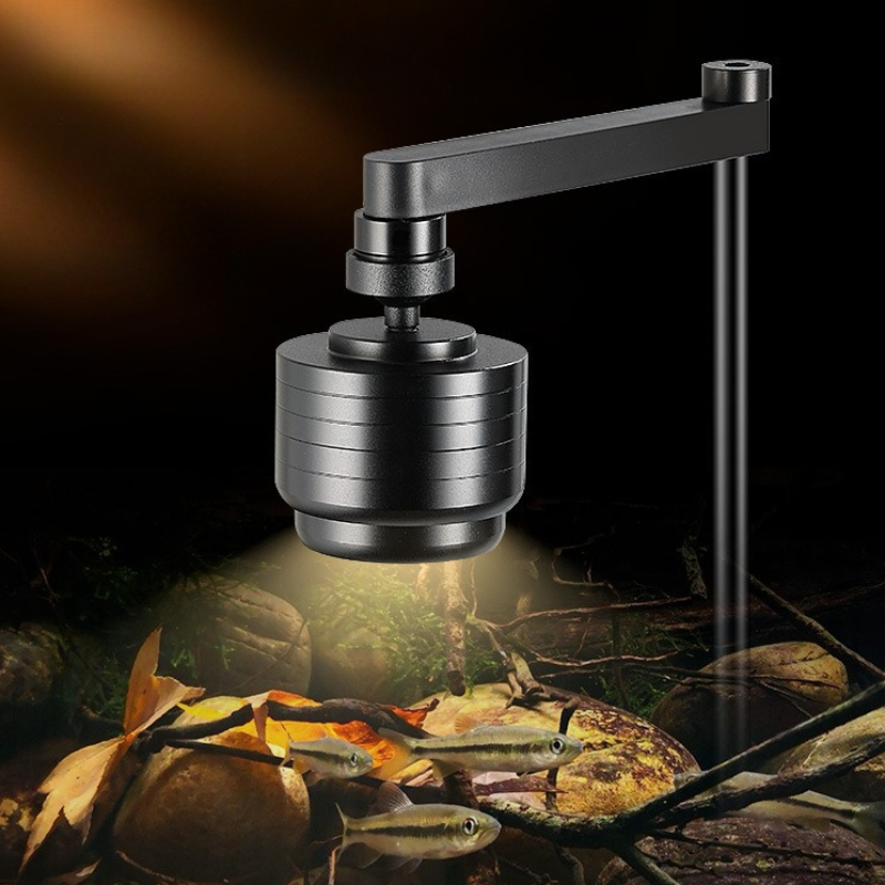 Aquarium Plant Grow Light - Aquarium-LED-Beleuchtung 3 Farben Wasserdicht Einstellbare Aquariumlampen