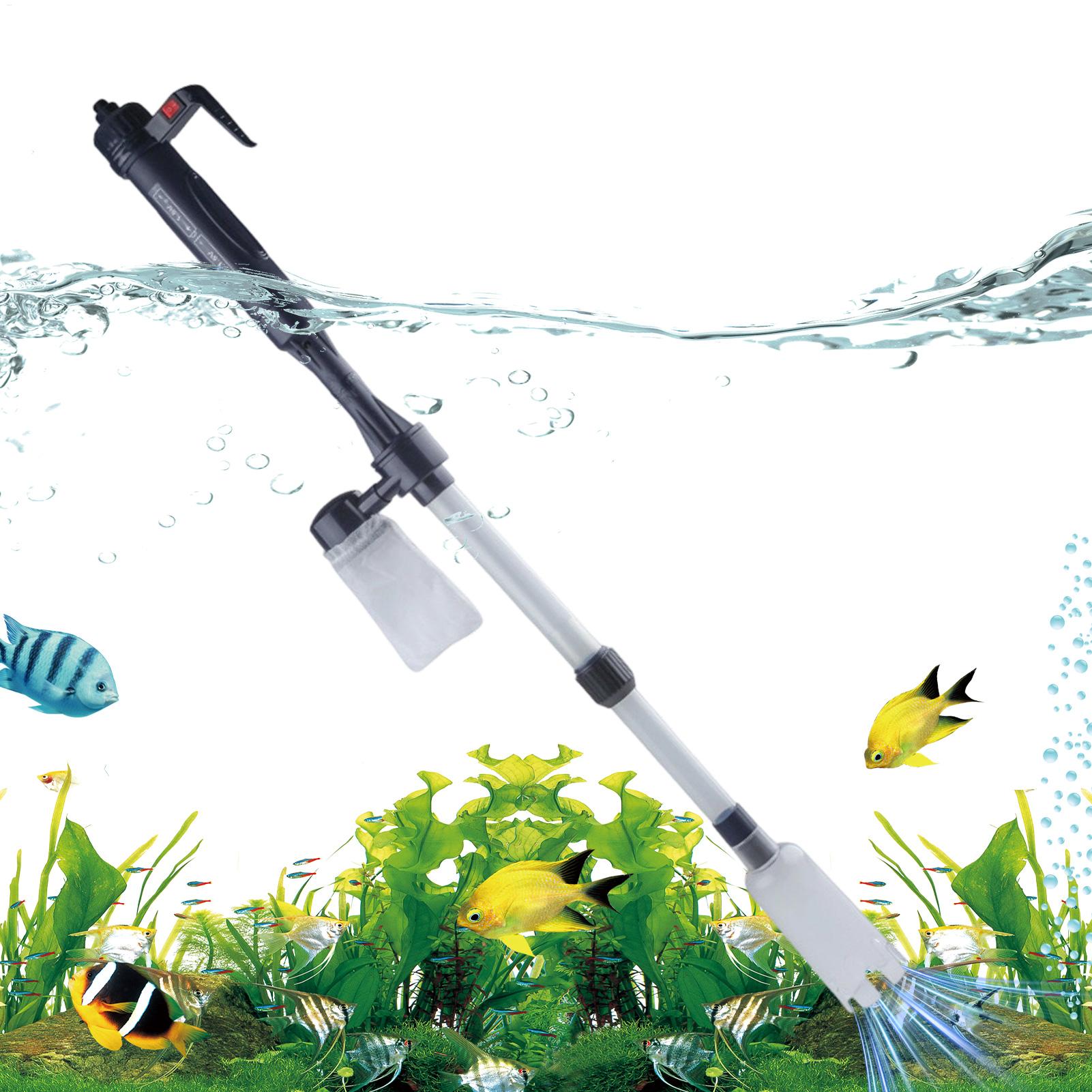 Planted Aquarium Cleaning Kit - Aquarium-Substrat-Reiniger Elektrische Aquarium-Reinigungswerkzeuge Einstellbarer Wasserdurchfluss Aquarium-Reinigungsset