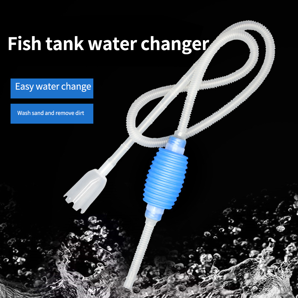 Planted Aquarium Cleaning Kit - 1,4m Aquarium-Wasserwechsler-Set, Aquarium-Reinigungswerkzeug, Kiesreiniger, Siphon-Filterpumpe, Haustierzubehör
