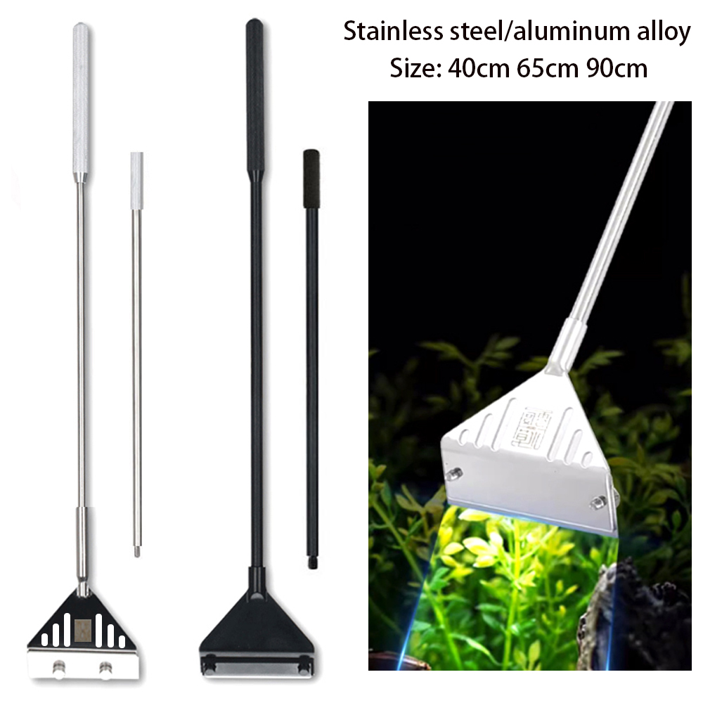 Planted Aquarium Cleaning Kit - ZRDR Edelstahl Aquarium Aquarium Algen Schaber