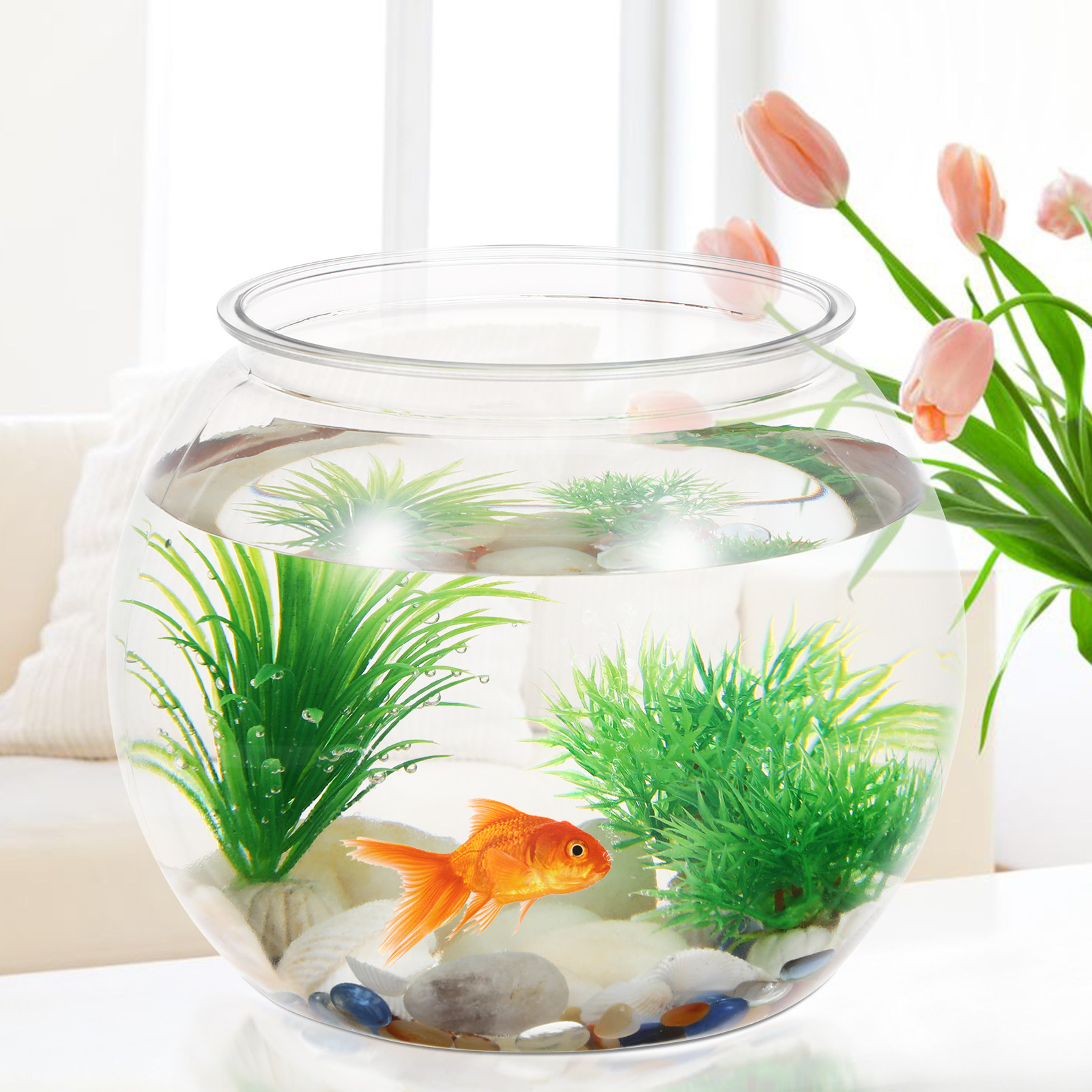 Rutschfestes Plastik-Fischbeck – Planted Aquarium For Goldfish Bewertung und Preis