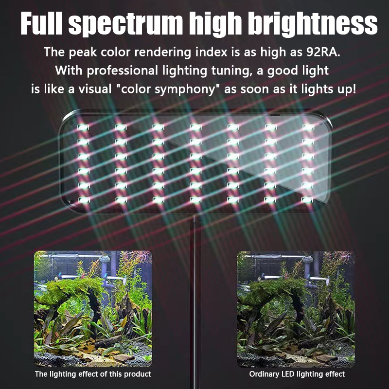 13W LED-Lampe für Aquarien, de – Aquarium Plant Grow Light Bewertung und Preis