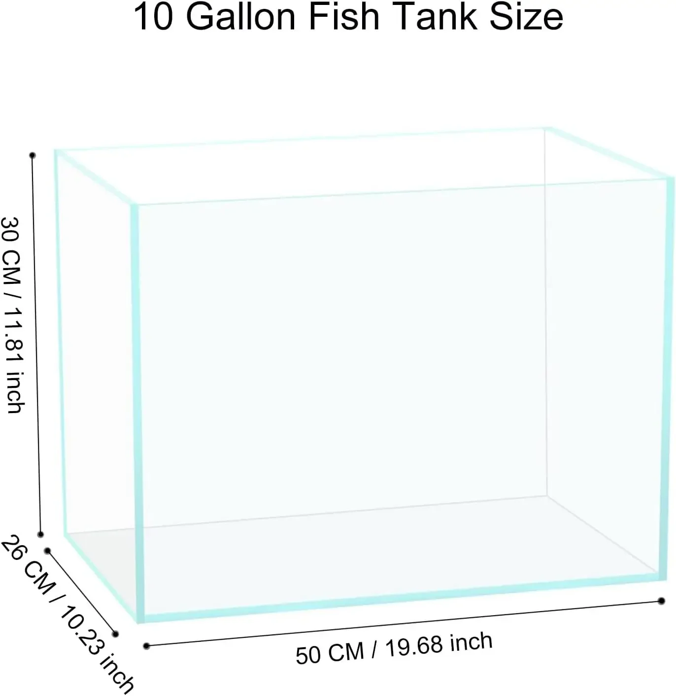 10-Gallonen-Glas-Aquarium, pfl – Planted Aquarium For Goldfish Bewertung und Preis
