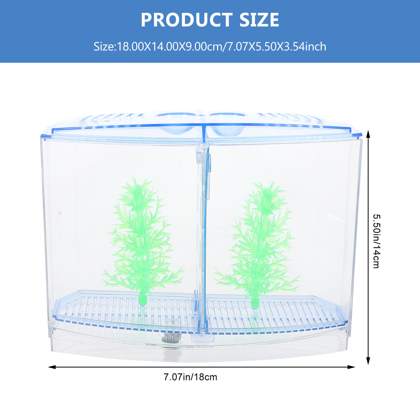 1 Set Elegantes Transparentes  – Planted Aquarium For Goldfish Bewertung und Preis