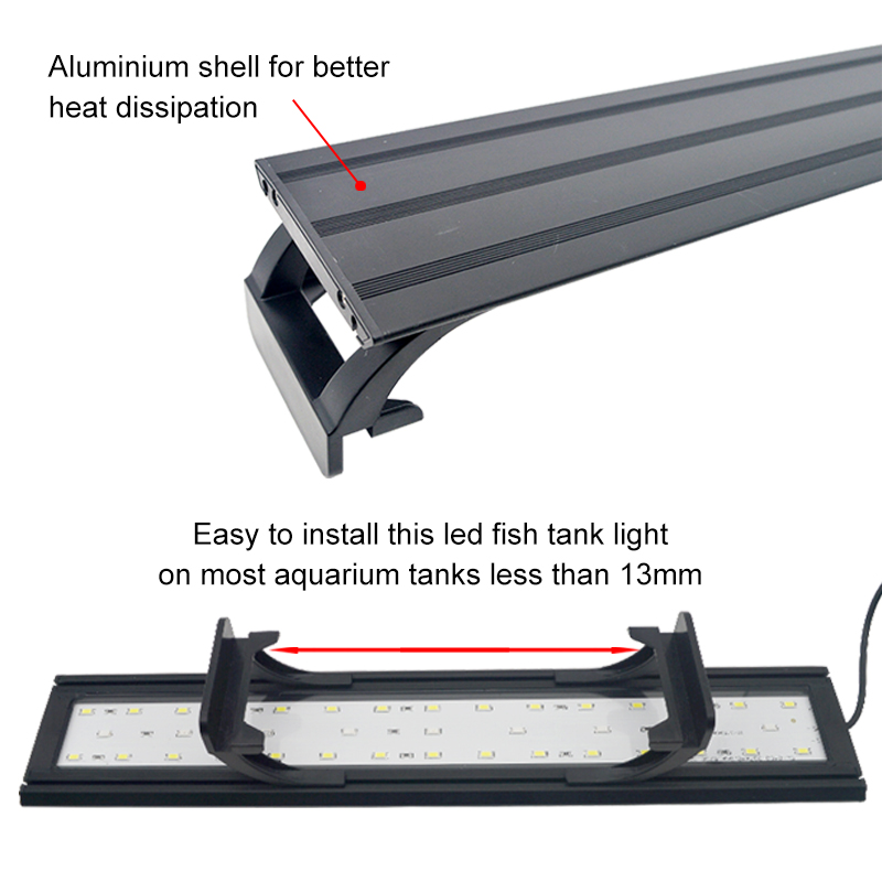 Aquarium-LED-Licht für 16–64 c – Aquarium Plant Grow Light Bewertung und Preis