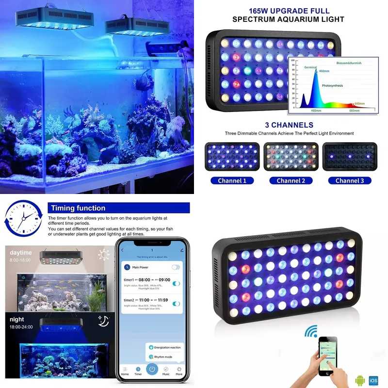 WLAN-App-Steuerung Korallenrif – Planted Aquarium Models Bewertung und Preis