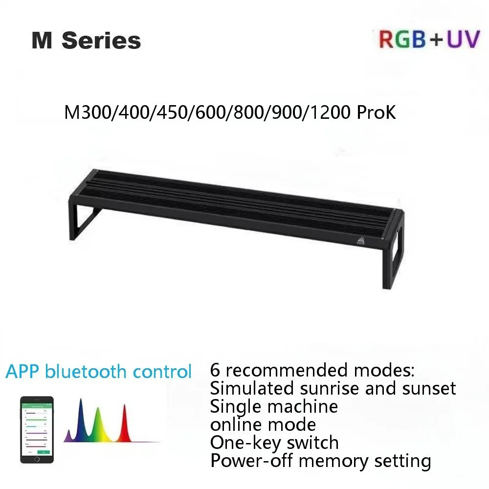 Week Aqua M Serie RGB+UV Wasse – Aquarium Plant Grow Light Bewertung und Preis