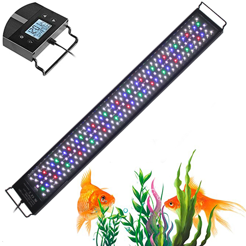 Programmierbares 8-Farben-LED- – Aquarium Plant Grow Light Bewertung und Preis