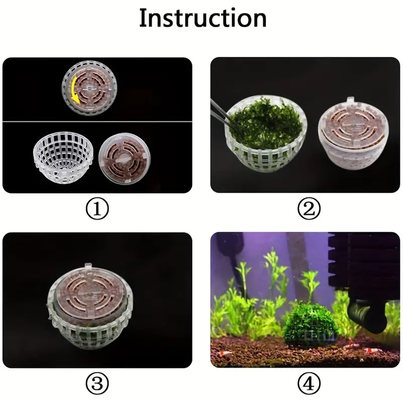 2 Stück Aquarium-Moosball-Halt – Planted Aquarium Models Bewertung und Preis
